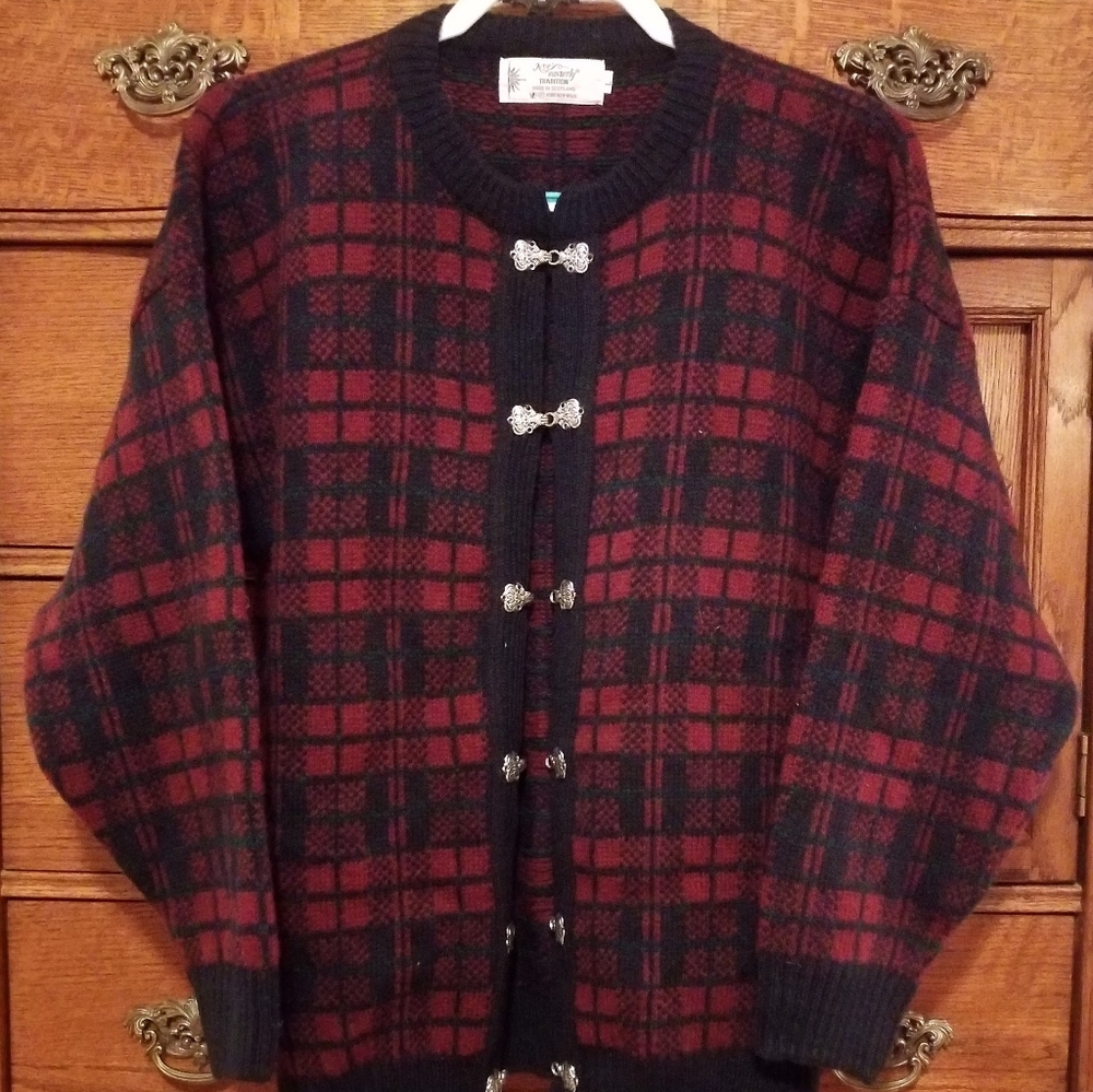 Tartan Nor' Easterly Tradition Cardigan Sweater